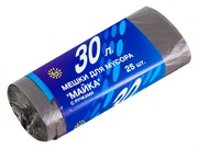 Мешки для мусора с ручками "майка", 30 литров, 25шт (уп.) Мешки для мусора с ручками "майка", 30 литров, 25шт (уп.)
